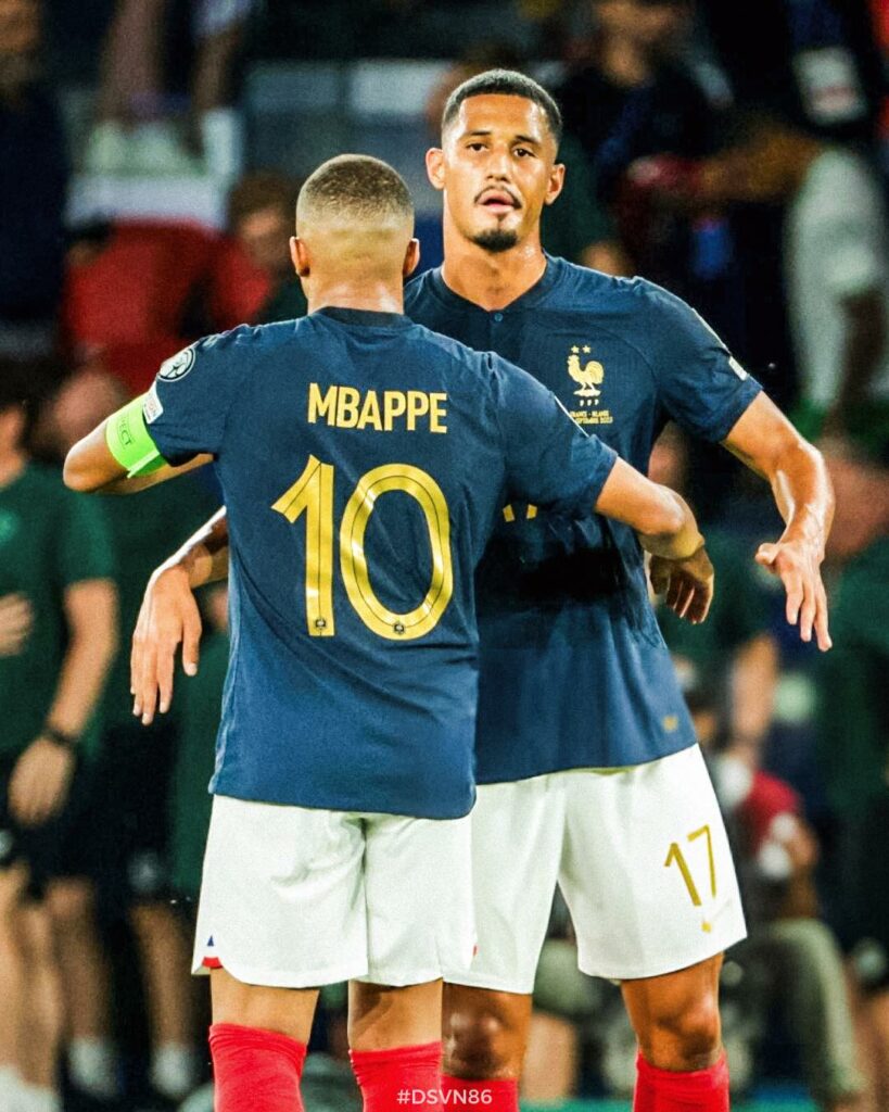 Mbappé muốn Saliba đá chính